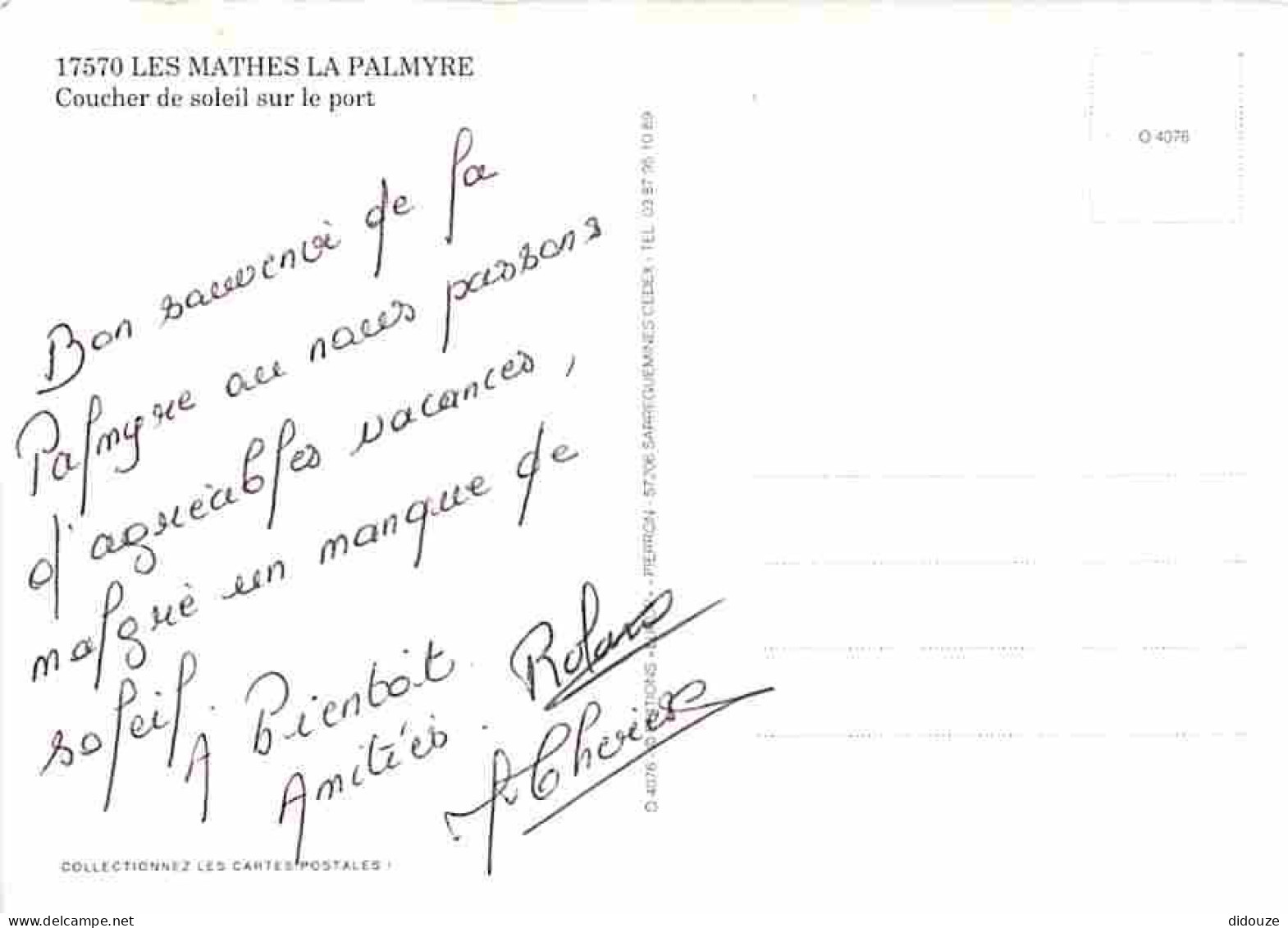 17 - La Palmyre - Effet De Vagues - Vue Aérienne - Photos Jacques Thomas - CPM - Voir Scans Recto-Verso - Les Mathes
