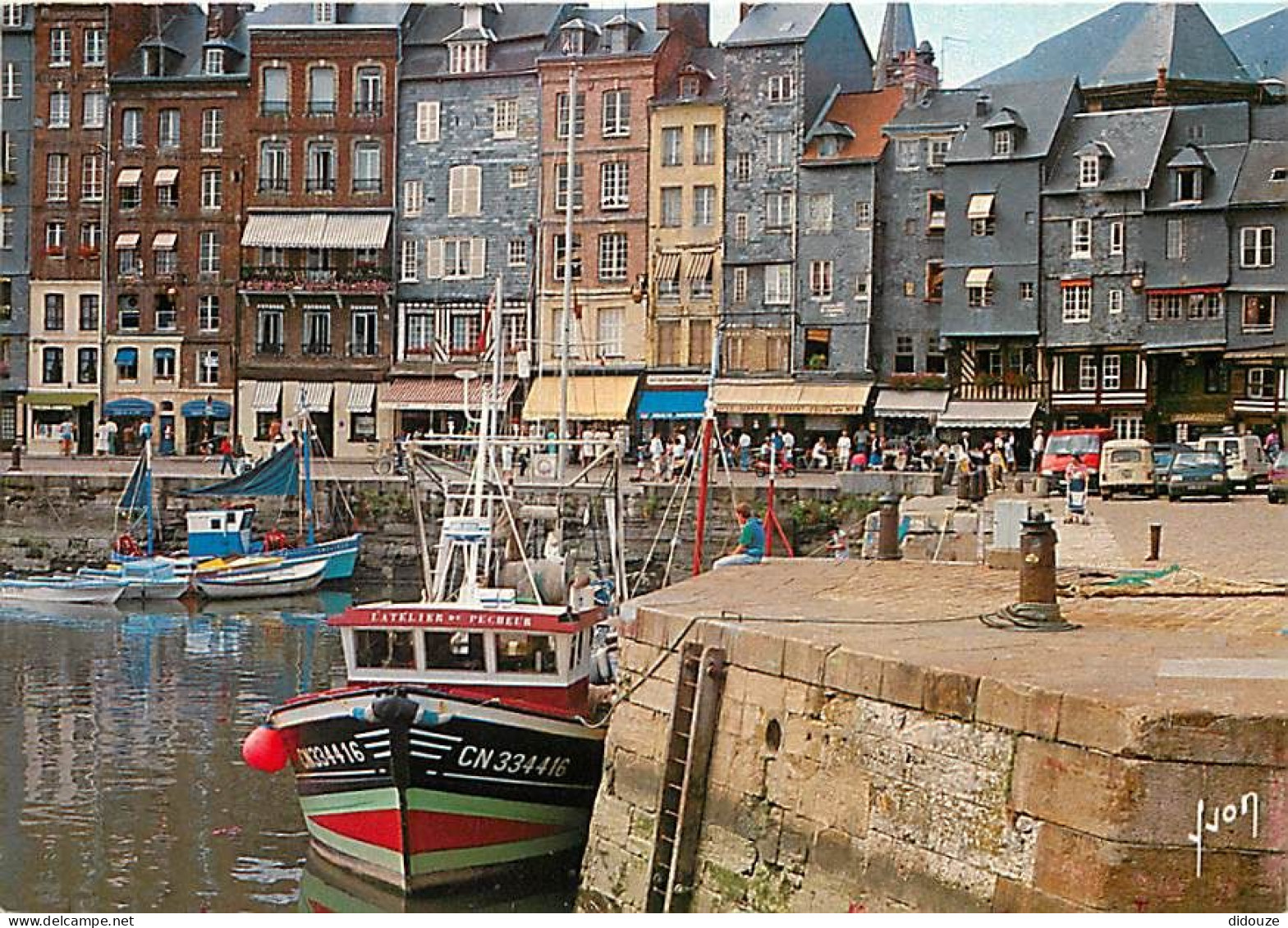 14 - Honfleur - Le Bassin De La Lieutenance - Bateaux - CPM - Voir Scans Recto-Verso - Honfleur