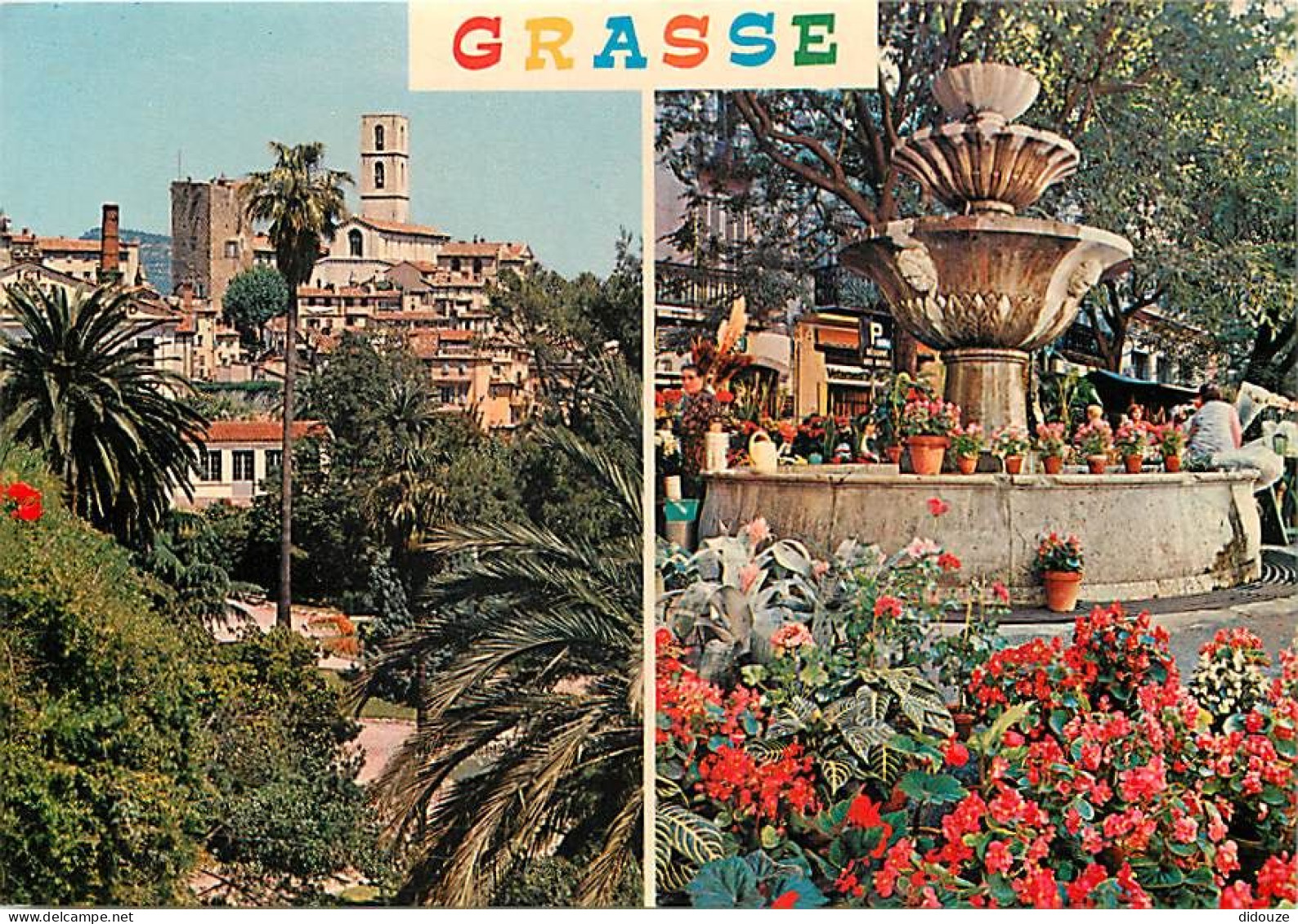 06 - Grasse - Multivues - Fleurs - CPM - Carte Neuve - Voir Scans Recto-Verso - Grasse