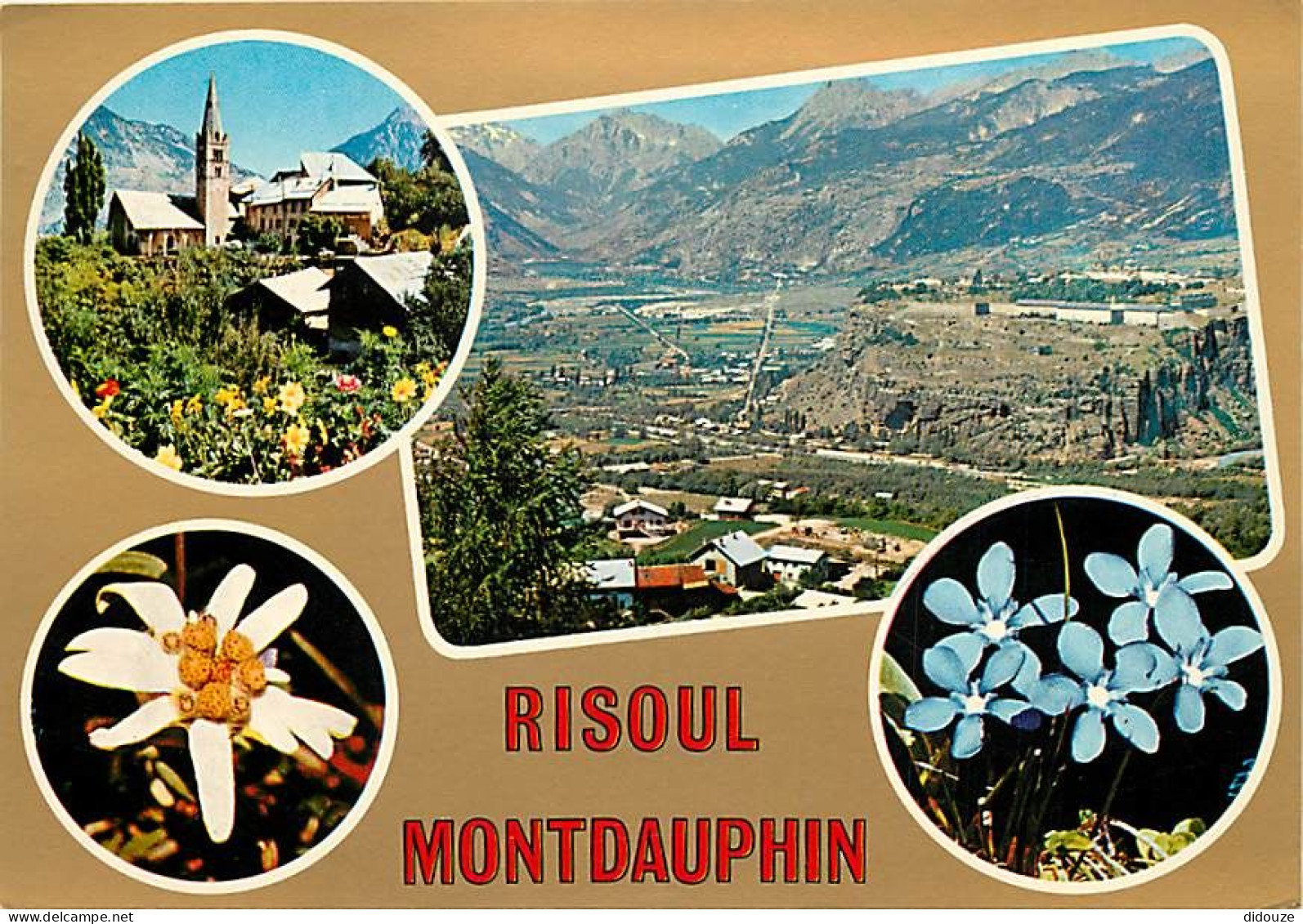 05 - Risoul - Montdauphin - Multivues - Fleurs - CPM - Voir Scans Recto-Verso - Autres & Non Classés