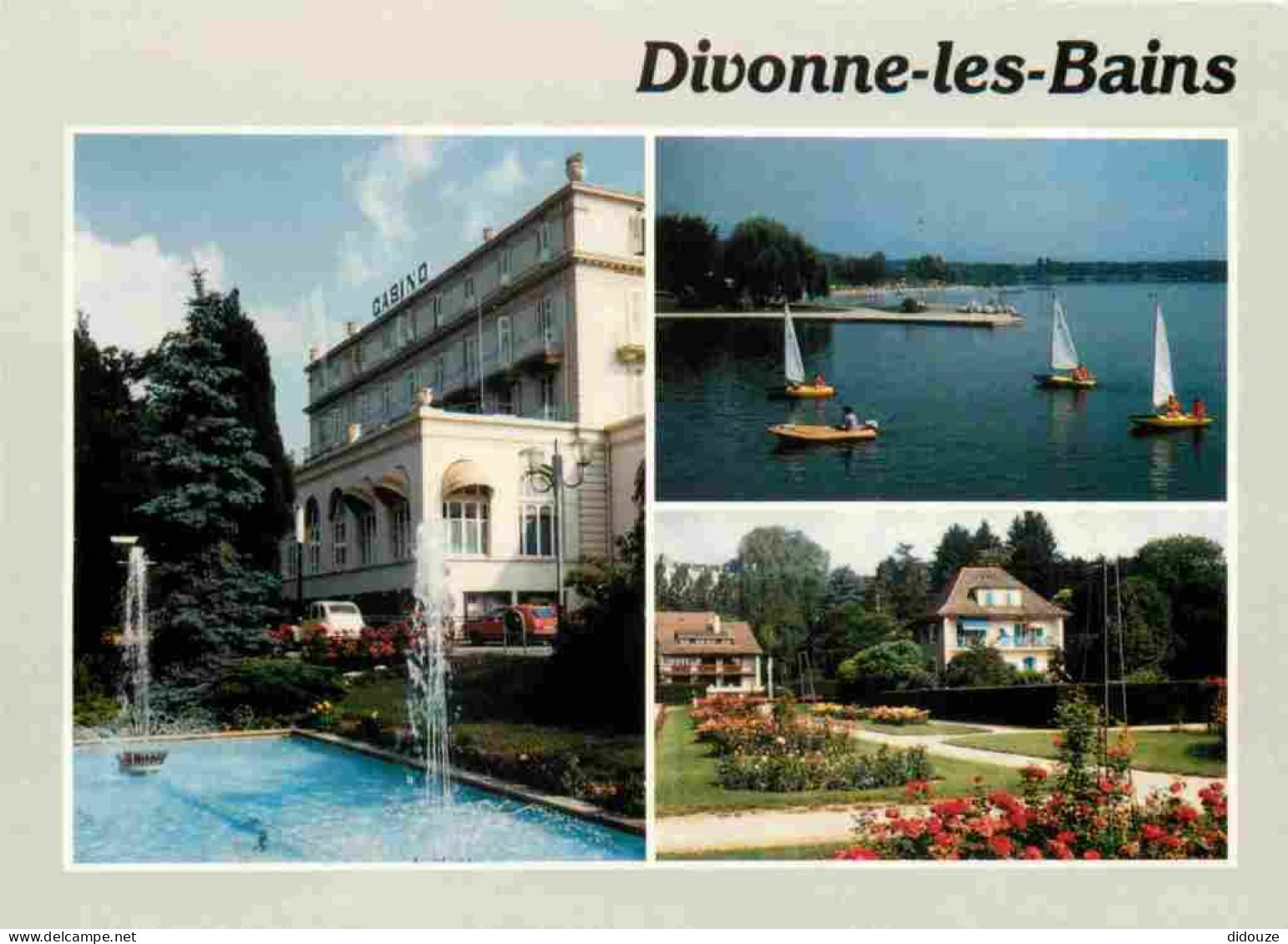 01 - Divonne Les Bains - Multivues - Automobiles - 2CV - CPM - Voir Scans Recto-Verso - Divonne Les Bains