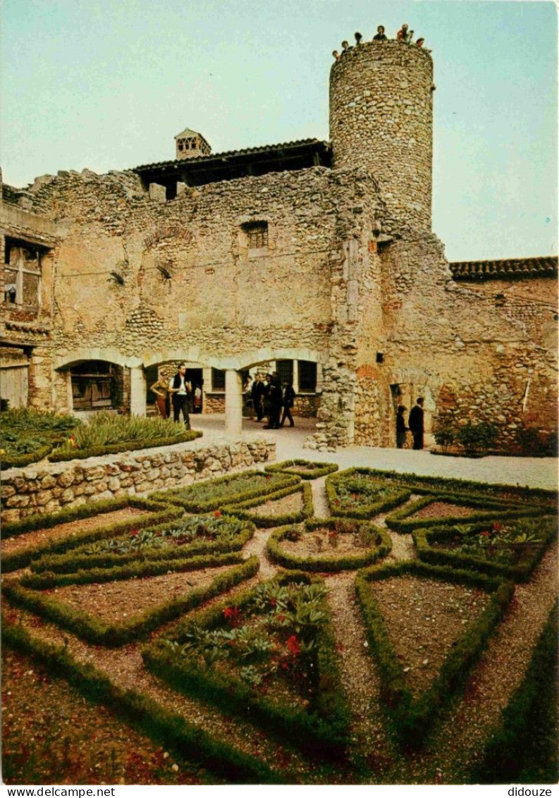 01 - Pérouges - La Maison Des Princes De Savoie Et L'Hortulus - Cité Médiévale - Vieilles Pierres - CPM - Voir Scans Rec - Pérouges