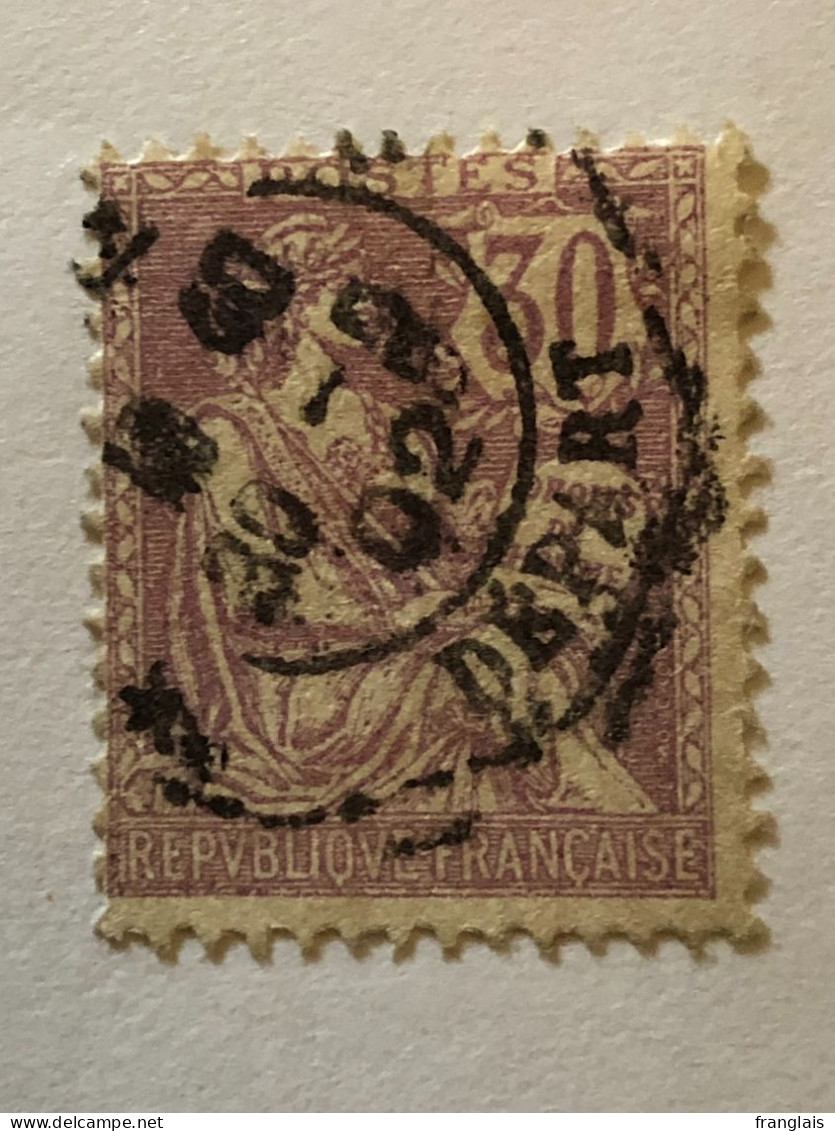 Timbre 128  Oblitéré Cote 20€ - Used Stamps