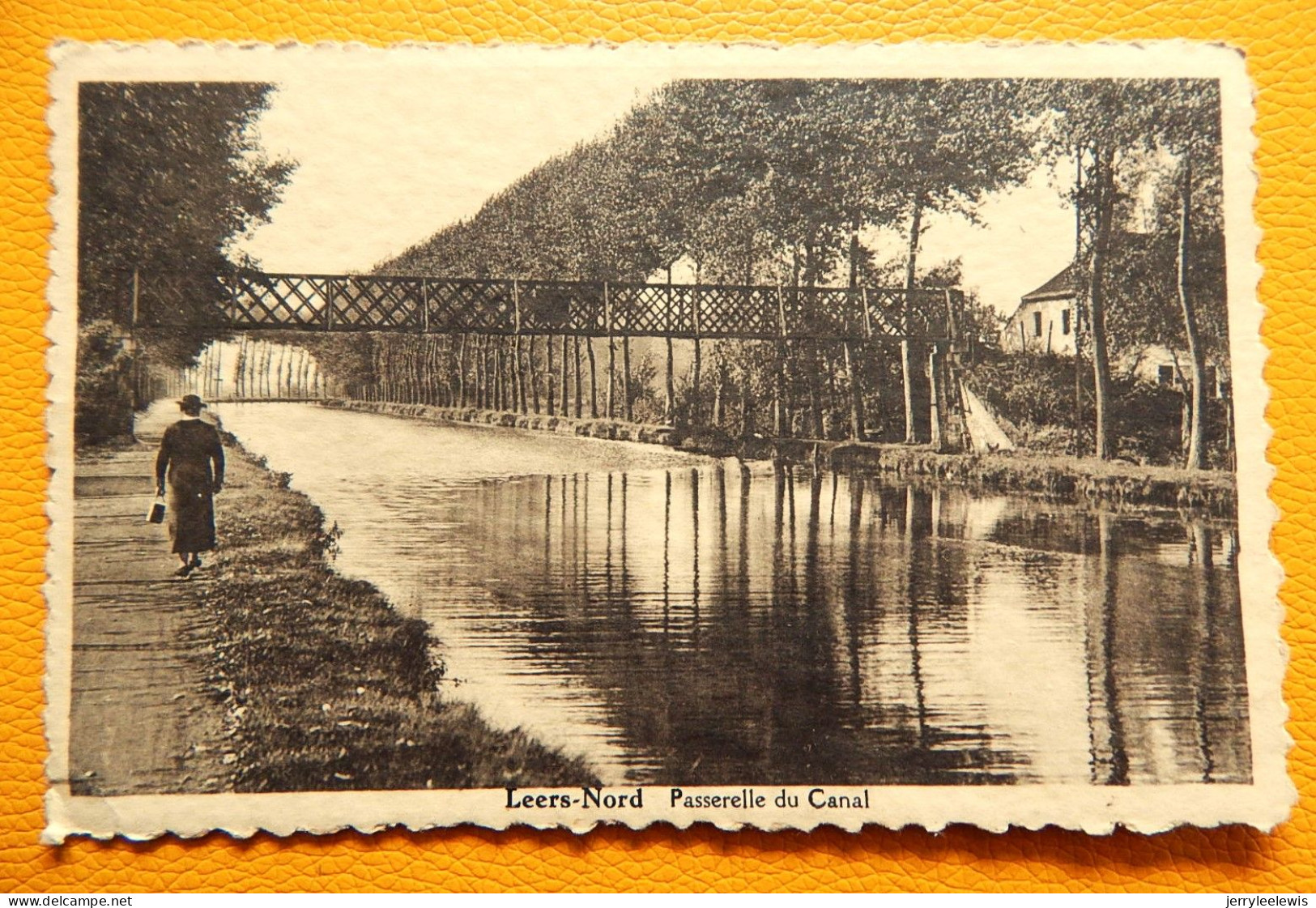 LEERS-NORD  -  Passerelle Du Canal - Estaimpuis