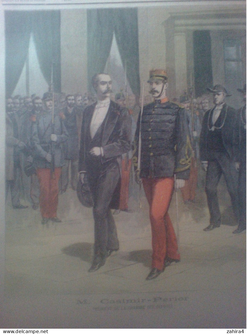 Le Petit Journal 114 Ministre De La Guerre Général Loizillon Casimir-Perier Chambre De Député Partition Souhait G Nadaud - Riviste - Ante 1900