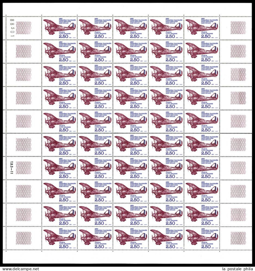 ** N°42/56, Les 15 Valeurs En Feuilles Complètes. TB  Qualité: ** - Fogli Completi