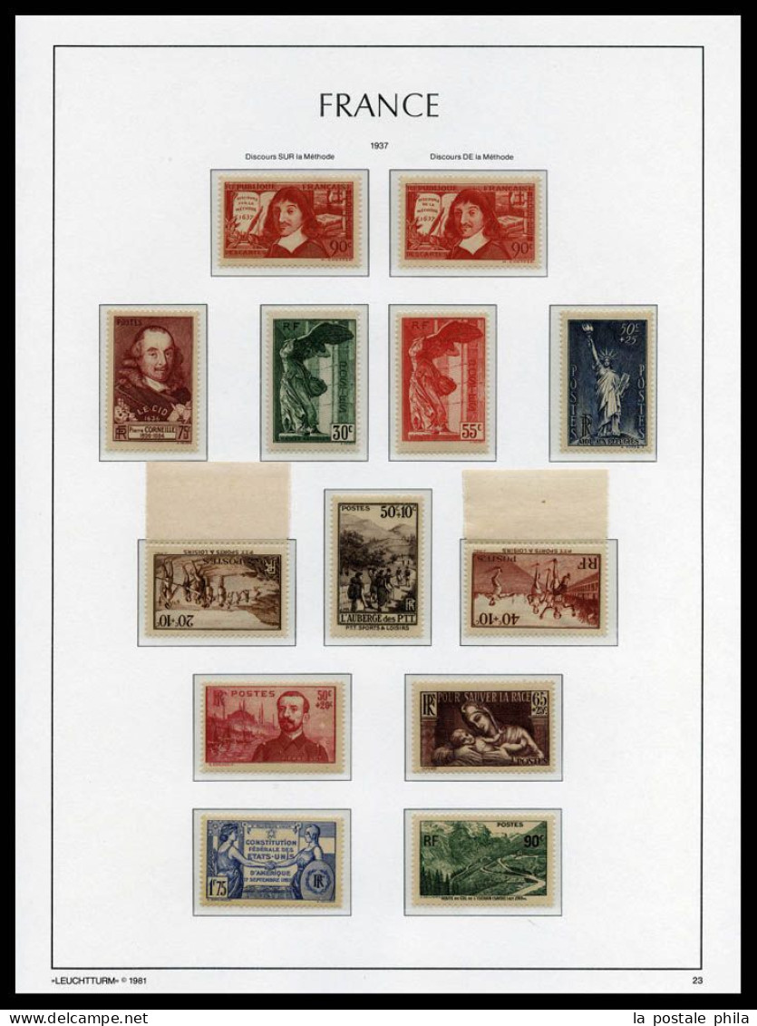 N&O 1849-1949, Collection présentée en album Leuchturm, oblitérée avant 1900 puis neuf **/*, dont 152 et 154, 354/355, c