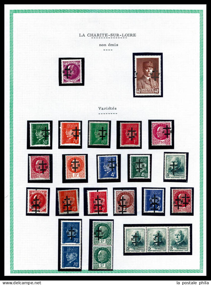 N&O 1853-1986, Originale Collection De Timbres à L’ancienne En 3 Albums Yvert & Tellier Avec Nombreuses Variétés Présent - Collections