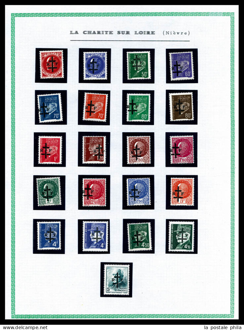 N&O 1853-1986, Originale Collection De Timbres à L’ancienne En 3 Albums Yvert & Tellier Avec Nombreuses Variétés Présent - Colecciones Completas