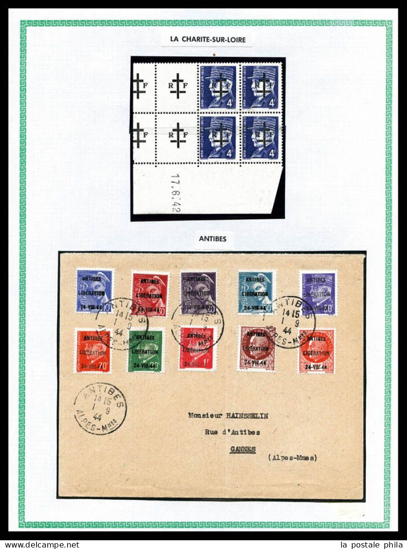 N&O 1853-1986, Originale Collection De Timbres à L’ancienne En 3 Albums Yvert & Tellier Avec Nombreuses Variétés Présent - Colecciones Completas