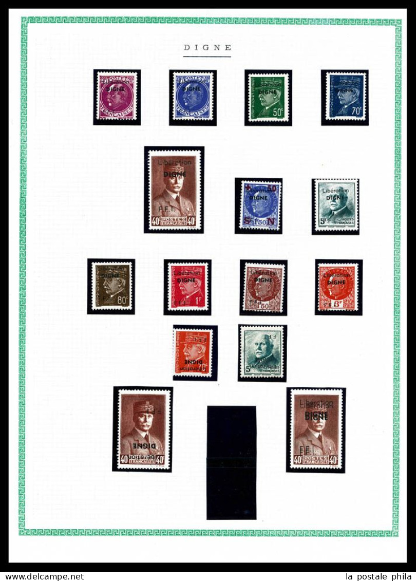 N&O 1853-1986, Originale collection de timbres à l’ancienne en 3 albums Yvert & Tellier avec nombreuses variétés présent