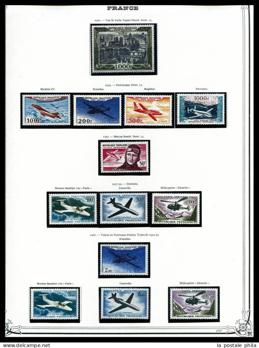 N&O 1853-1986, Originale collection de timbres à l’ancienne en 3 albums Yvert & Tellier avec nombreuses variétés présent