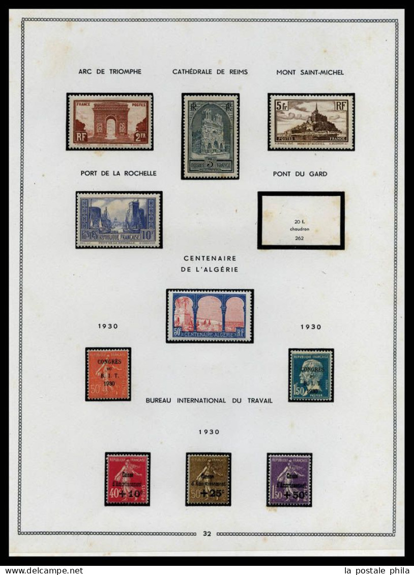 * 1900-1964, POSTE, Blocs: collection assez complete de timbres en majorité neufs * dont BF n°1, 2 et 3, caisses d'amort