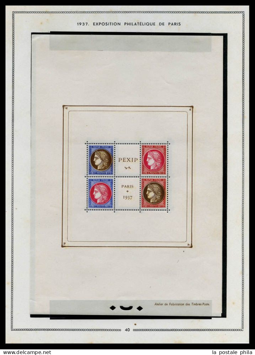 * 1900-1964, POSTE, Blocs: collection assez complete de timbres en majorité neufs * dont BF n°1, 2 et 3, caisses d'amort