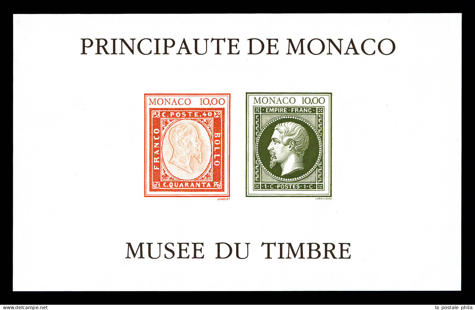 ** N°58Aa, Musée Du Timbre: Sans Cachet à Date (Non émis) NON DENTELE, SUP (certificat)  Qualité: **  Cote: 2000 Euros - Blocks & Kleinbögen