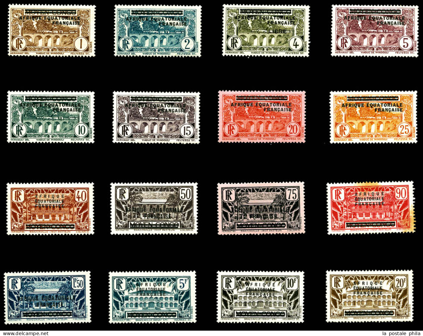 * N°1/16, Série De 1936, Les 16 Val TB  Qualité: *  Cote: 216 Euros - Unused Stamps