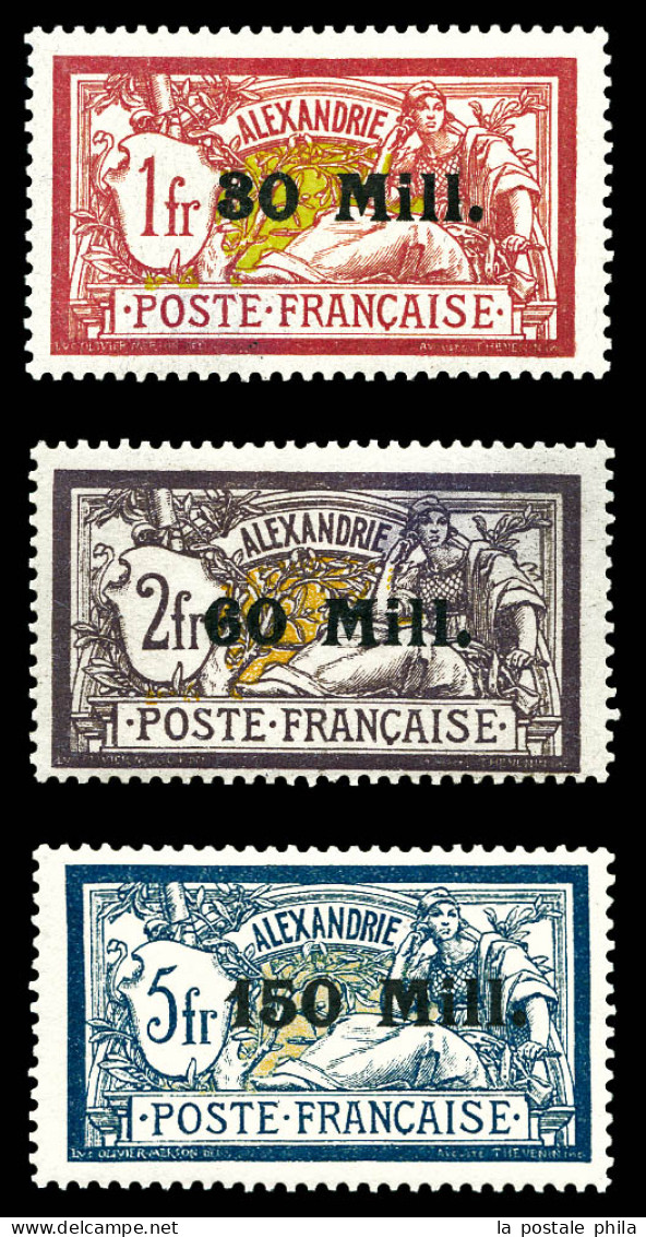 * N°47/49, Les 3 Valeurs TB  Qualité: *  Cote: 995 Euros - Unused Stamps