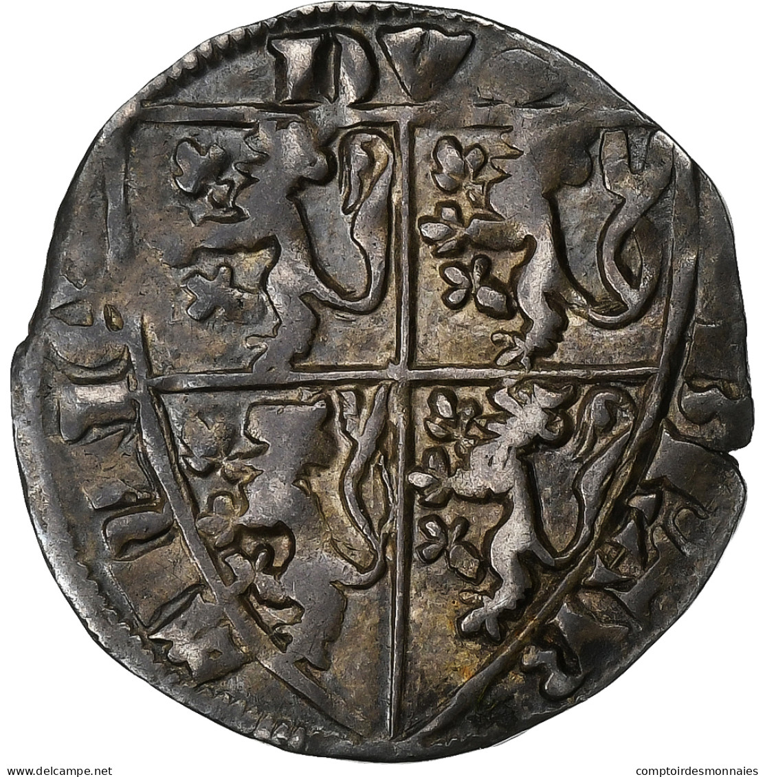 Duché De Brabant, Jean III, Esterlin, 1312-1355, Bruxelles, Billon, TTB - Other & Unclassified