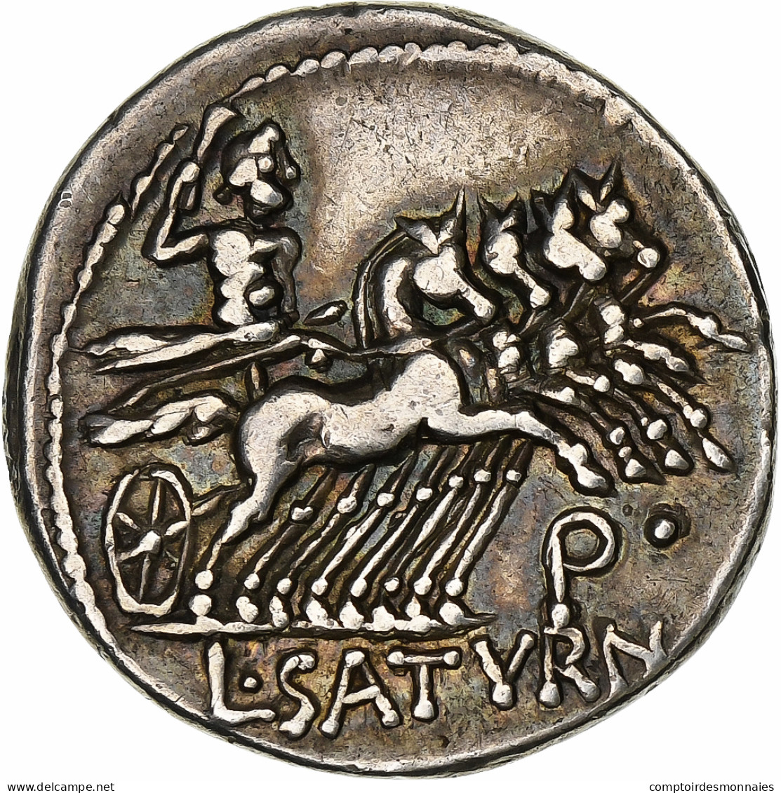 Appuleia, Denier, 104 BC, Rome, Argent, TTB+, Crawford:317/3a - République (-280 à -27)