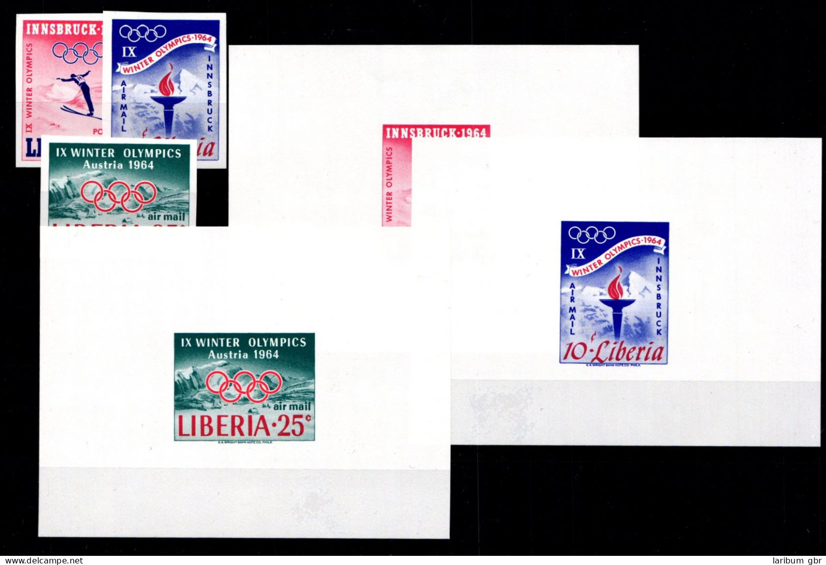 Liberia 612-614 B Postfrisch Einzelmarken Und Einzelblocks #GD006 - Liberia