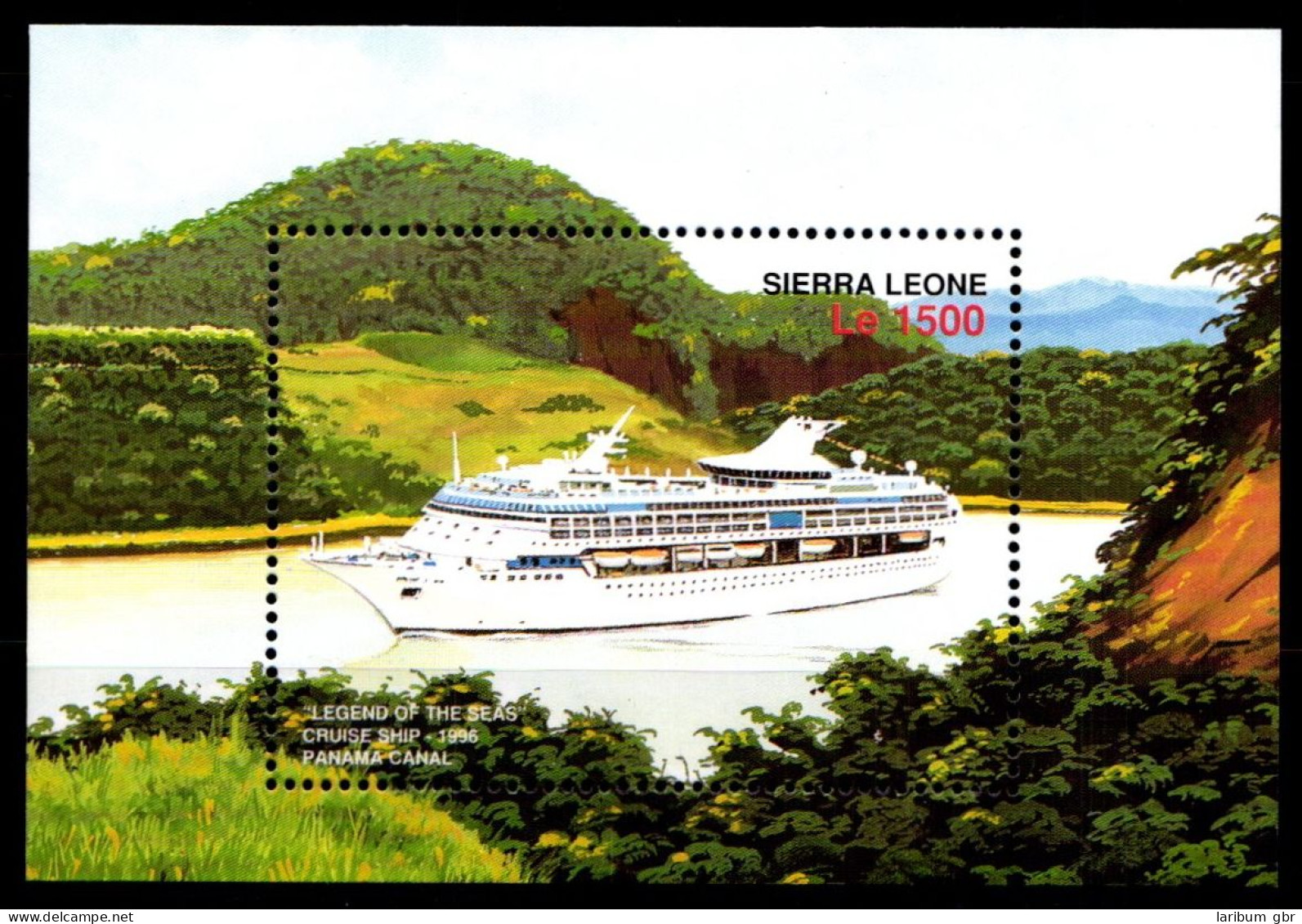 Sierra Leone Block 309 Mit 2694 Postfrisch Schifffahrt #GA623 - Sierra Leona (1961-...)