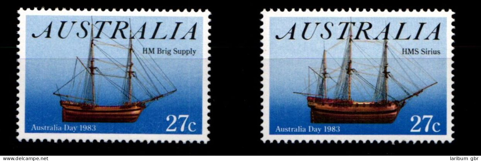 Australien 824-825 Postfrisch Schifffahrt #GN112 - Andere & Zonder Classificatie