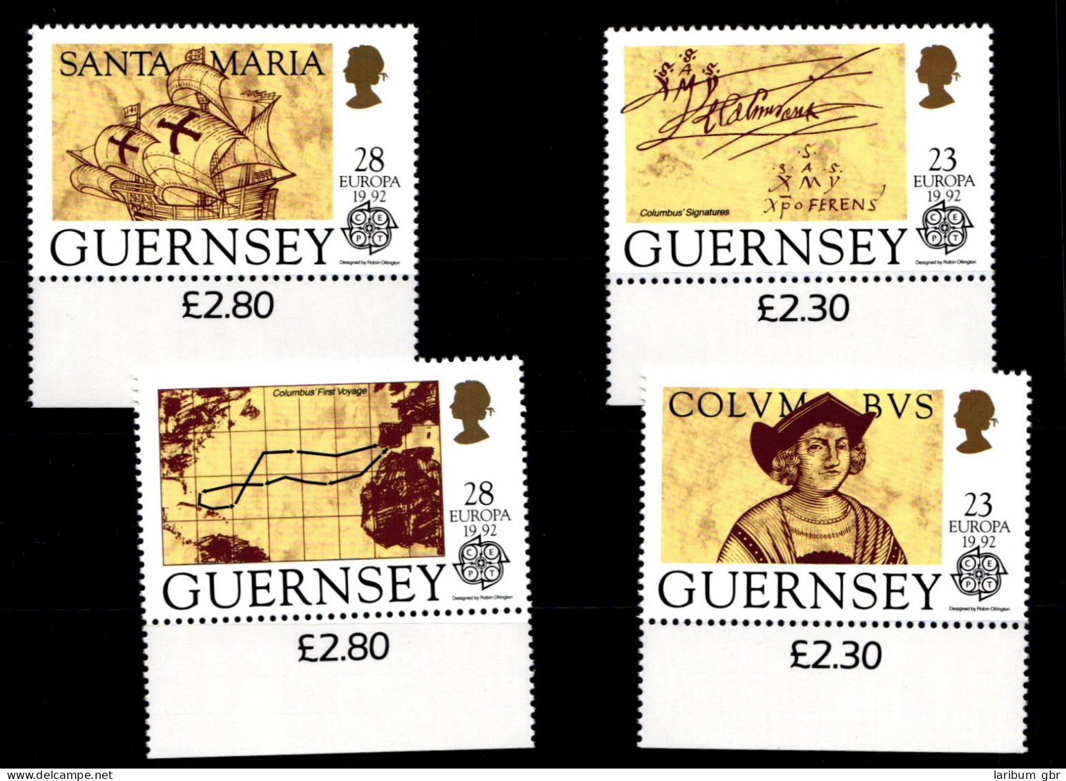 Großbritannien Guernsey 549-552 Postfrisch Schifffahrt #GJ995 - Guernesey