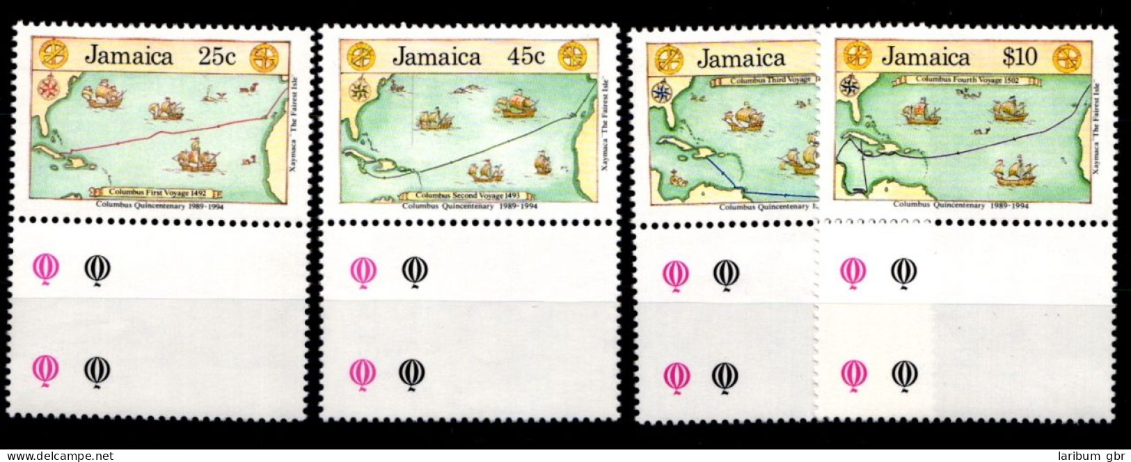 Jamaika 752A-755A Postfrisch Schifffahrt #GN035 - Giamaica (1962-...)
