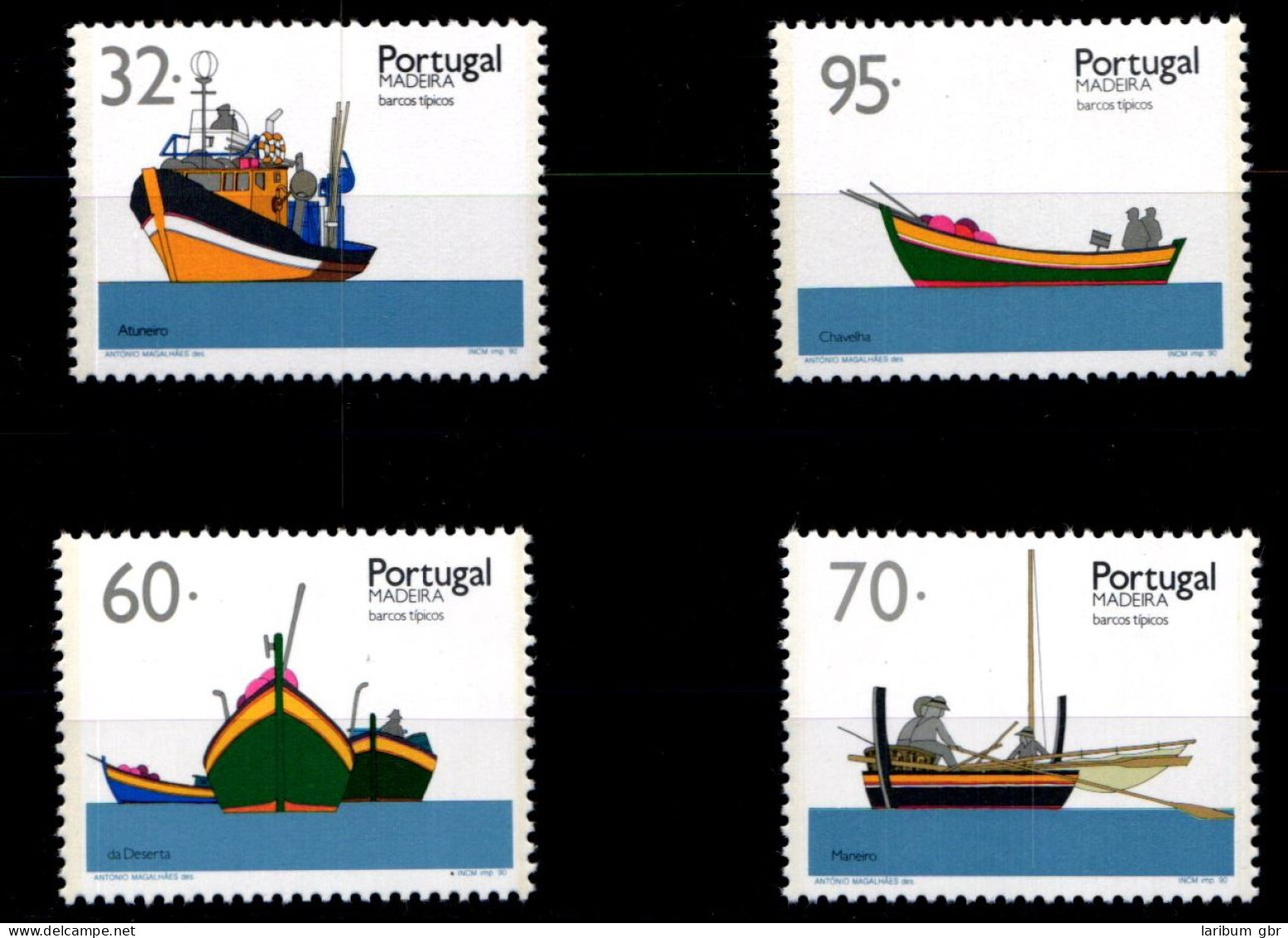 Portugal Madeira 139-142 Postfrisch Schifffahrt #GN138 - Madère