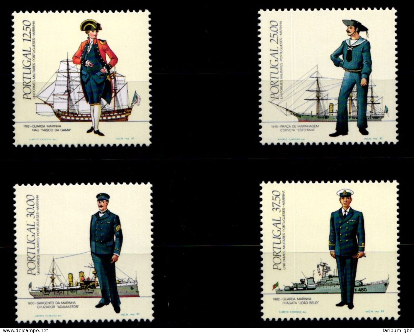 Portugal 1588A-1591A Postfrisch Schifffahrt #GN099 - Sonstige & Ohne Zuordnung