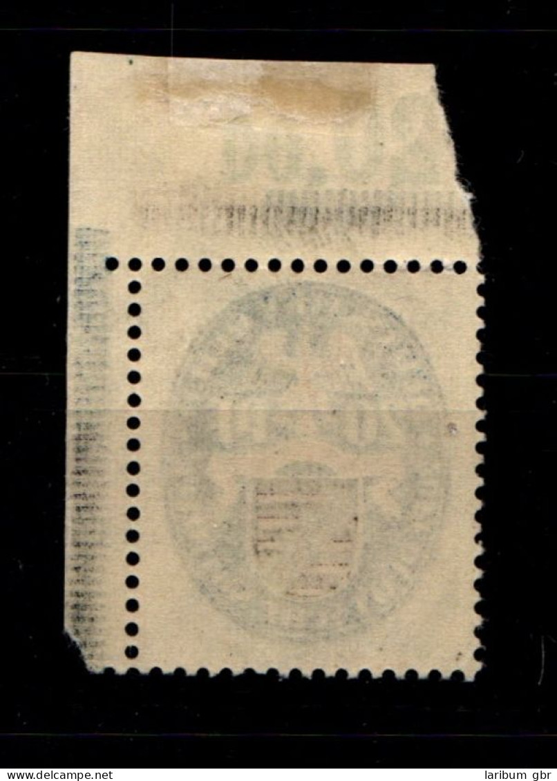 Deutsches Reich 377 Postfrisch Eckrand Mit Falzrest #GR187 - Sonstige & Ohne Zuordnung
