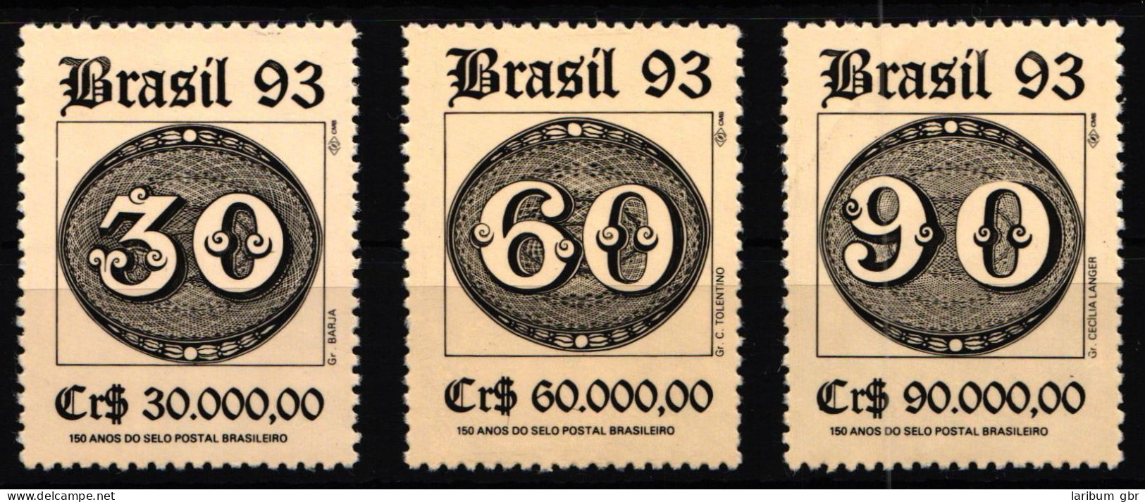 Brasilien 2526-2528 Postfrisch #NK710 - Autres & Non Classés