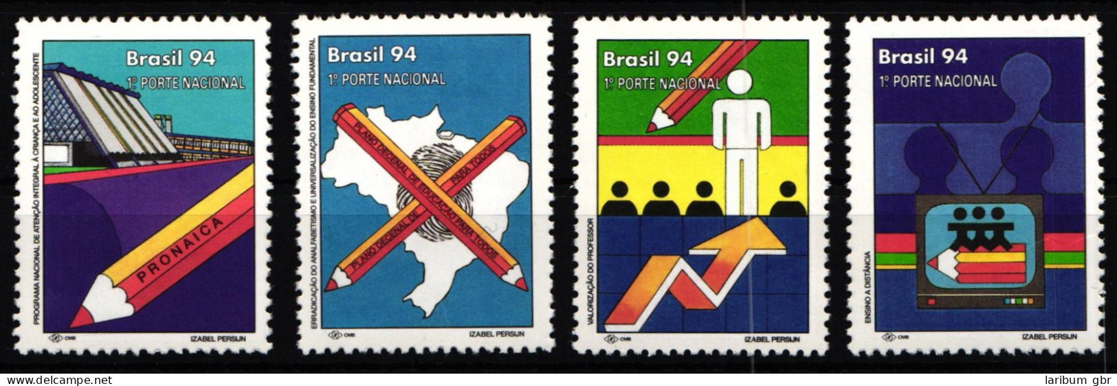 Brasilien 2593-2596 Postfrisch #NK721 - Altri & Non Classificati