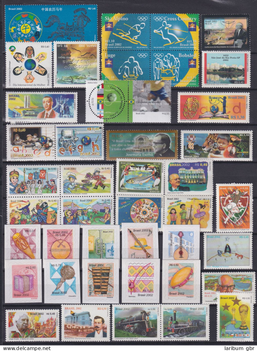 Brasilien Jahrgang 2002 Ohne 3241 Postfrisch #NK707 - Andere & Zonder Classificatie