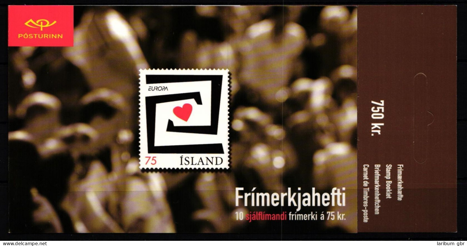 Island 1135 Postfrisch Als Markenheftchen #NI387 - Altri & Non Classificati