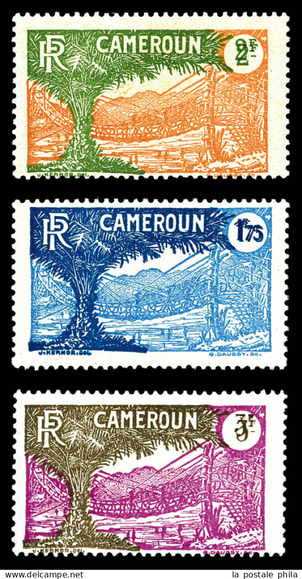 * Nos 129a, 147a, 148a, Double Impression De La Valeur, Les 3 Exemplaires SUP (certificat)  Qualité: *  Cote: 700 Euros - Unused Stamps