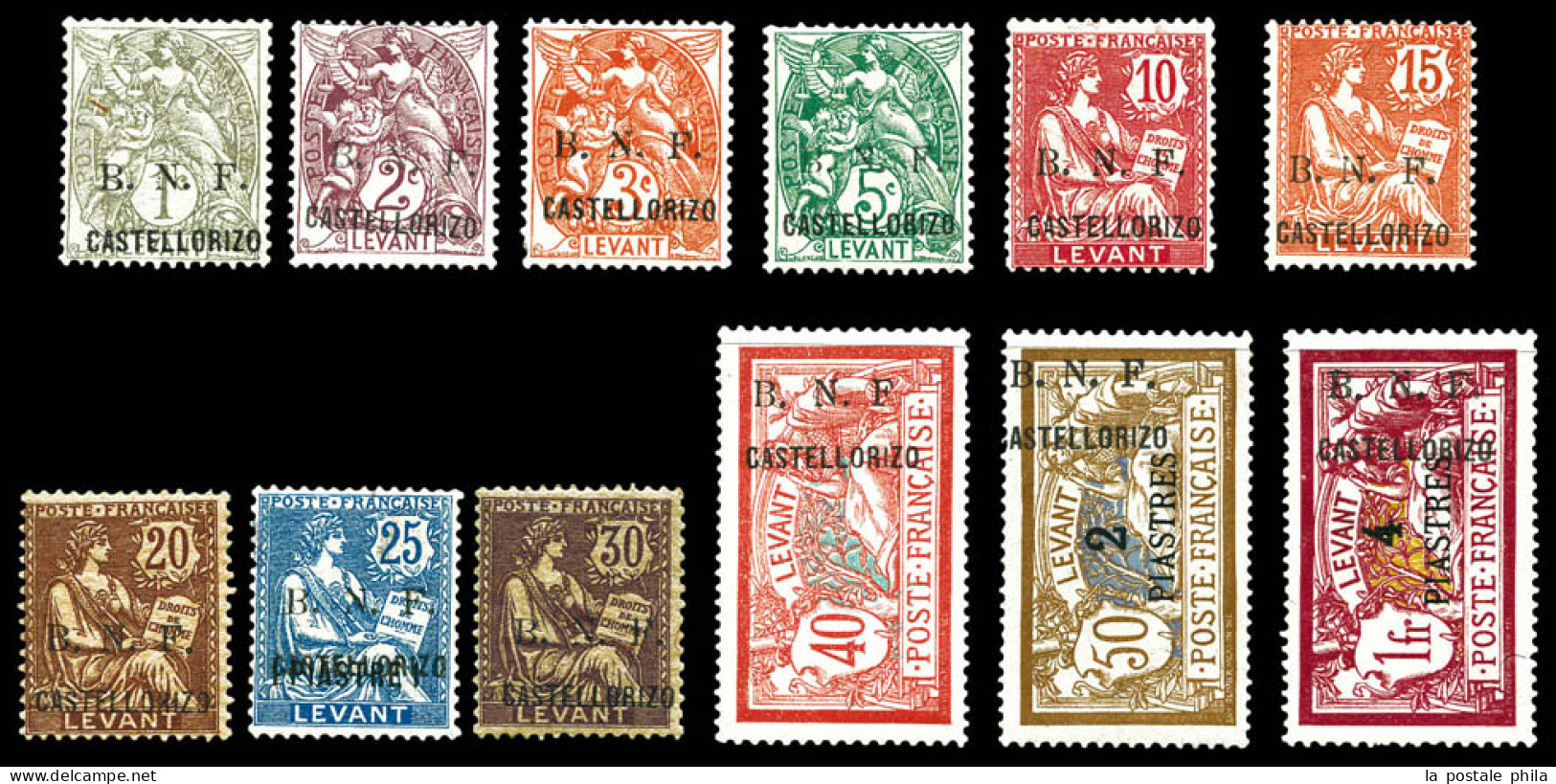 * N°1/12, Les 12 Valeurs SUP (signés Brun/Calves/certificat)  Qualité: *  Cote: 1835 Euros - Unused Stamps