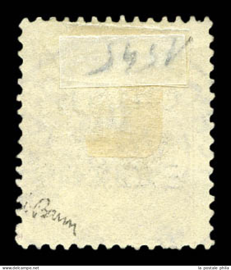 O N°64A, 4c Lilas-brun Sur Gris. TTB. R. (signé Brun/certificat)  Qualité: Oblitéré  Cote: 950 Euros - Used Stamps