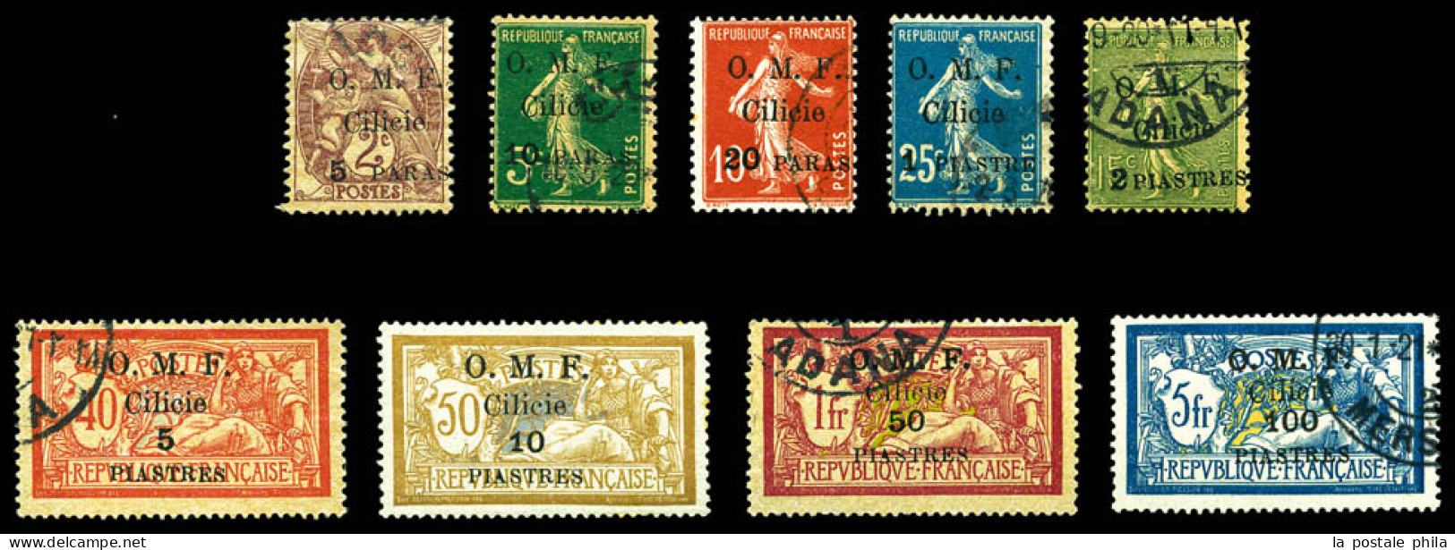 O N°80/88, Série Complète, Les 9 Valeurs. TTB (certificat)  Qualité: Oblitéré  Cote: 1300 Euros - Used Stamps