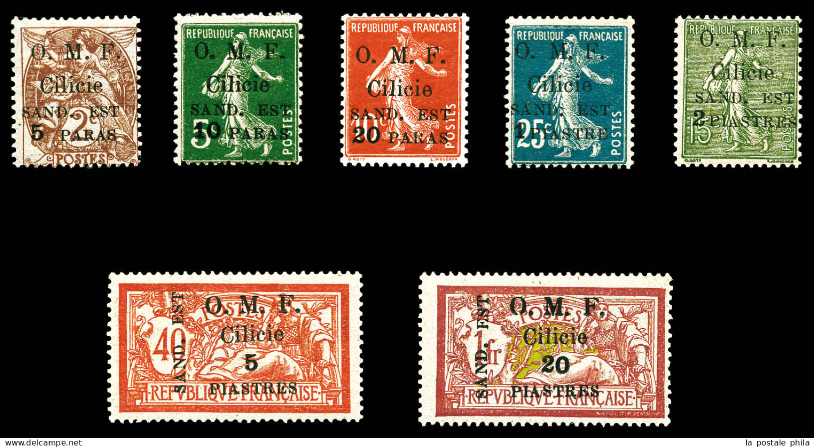 * N°98/104, Série Complète, Les 7 Valeurs TB  Qualité: *  Cote: 350 Euros - Unused Stamps