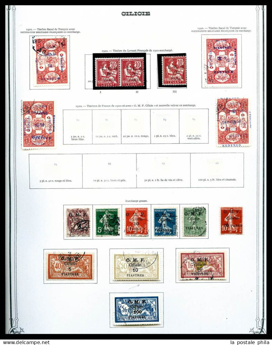 O 1919-1920, Collection Fournie Presentée Sur Pages D'album. TTB  Qualité: Oblitéré  Cote: 2765 Euros - Used Stamps