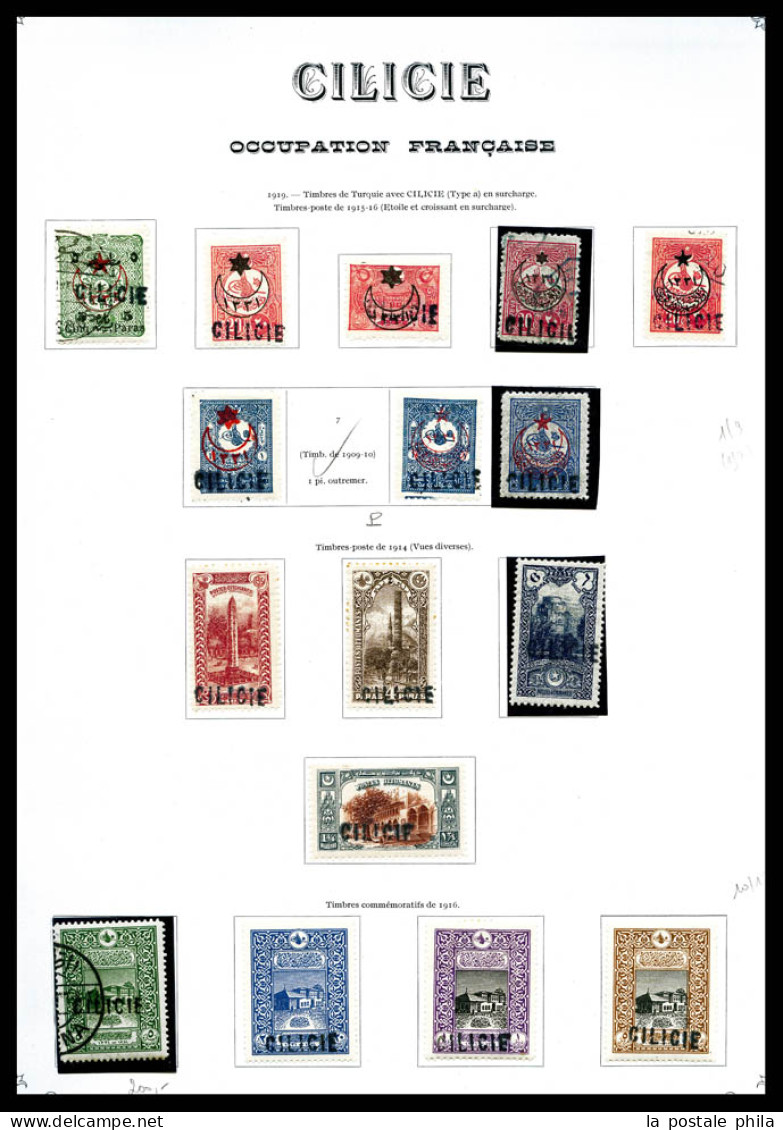 * 1919-1921: POSTE/TAXE, Collection Quasi Complète Présentée Sur Pages Yvert. TTB  Qualité: *  Cote: 2595 Euros - Unused Stamps