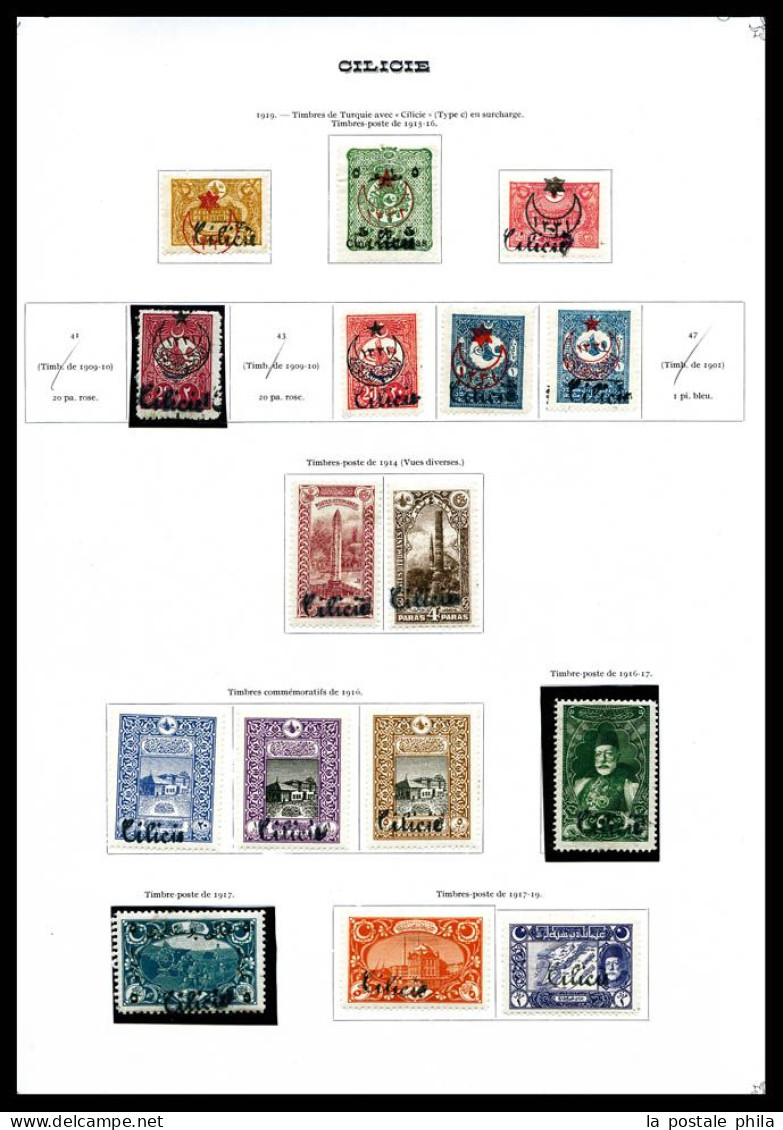 * 1919-1921: POSTE/TAXE, Collection Quasi Complète Présentée Sur Pages Yvert. TTB  Qualité: *  Cote: 2595 Euros - Unused Stamps