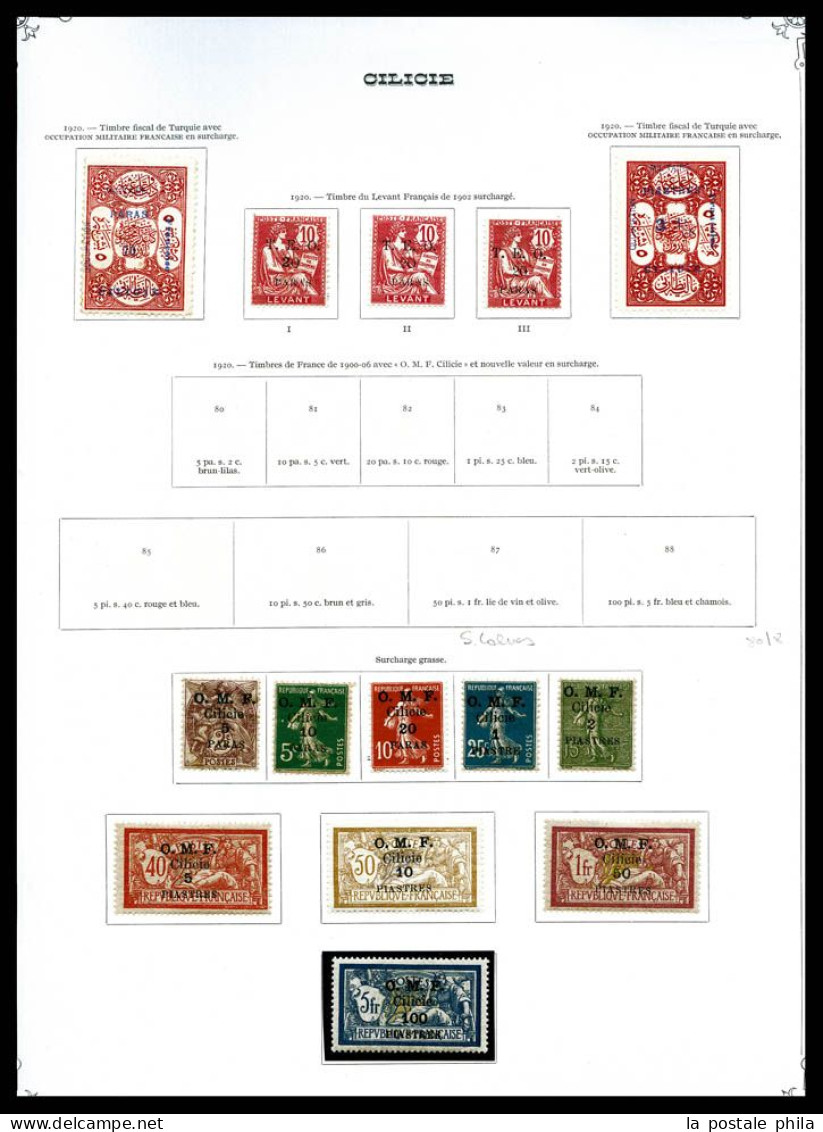 * 1919-1921: POSTE/TAXE, Collection Quasi Complète Présentée Sur Pages Yvert. TTB  Qualité: *  Cote: 2595 Euros - Unused Stamps