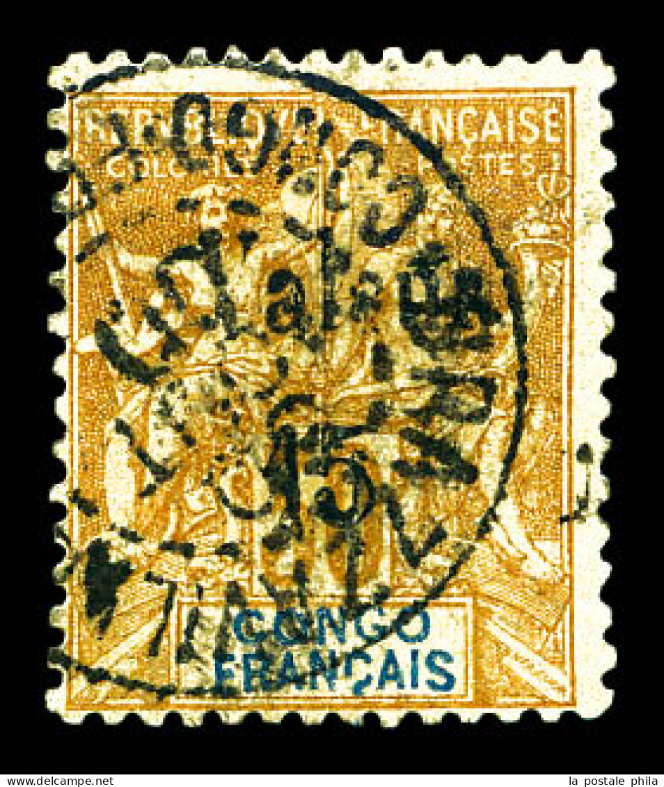 O N°26, 15c Sur 30c. SUPERBE. R.R. (signé Brun/certificats)  Qualité: Oblitéré  Cote: 4000 Euros - Used Stamps