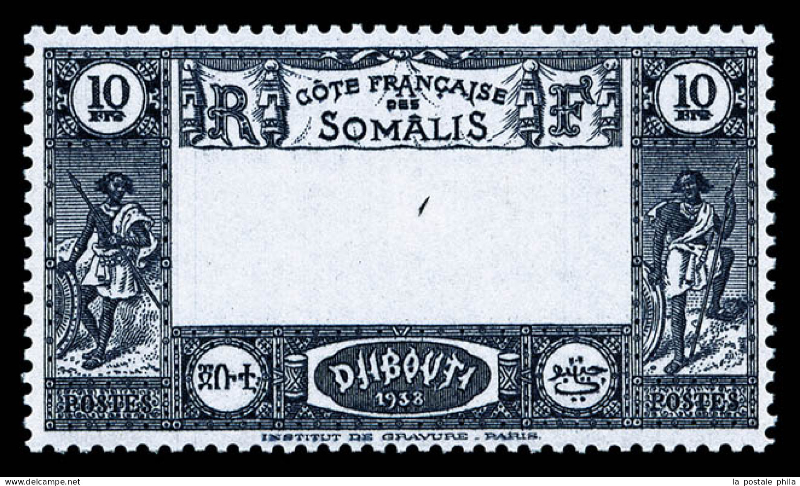 ** N°168a, 10F Bleu Fonçé, Centre Omis, Fraîcheur Postale, Très Jolie Pièce (certificat)  Qualité: **  Cote: 930 Euros - Nuovi