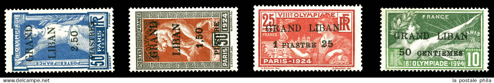 ** N°18/21, Série JO De 1924, TTB  Qualité: **  Cote: 260 Euros - Unused Stamps