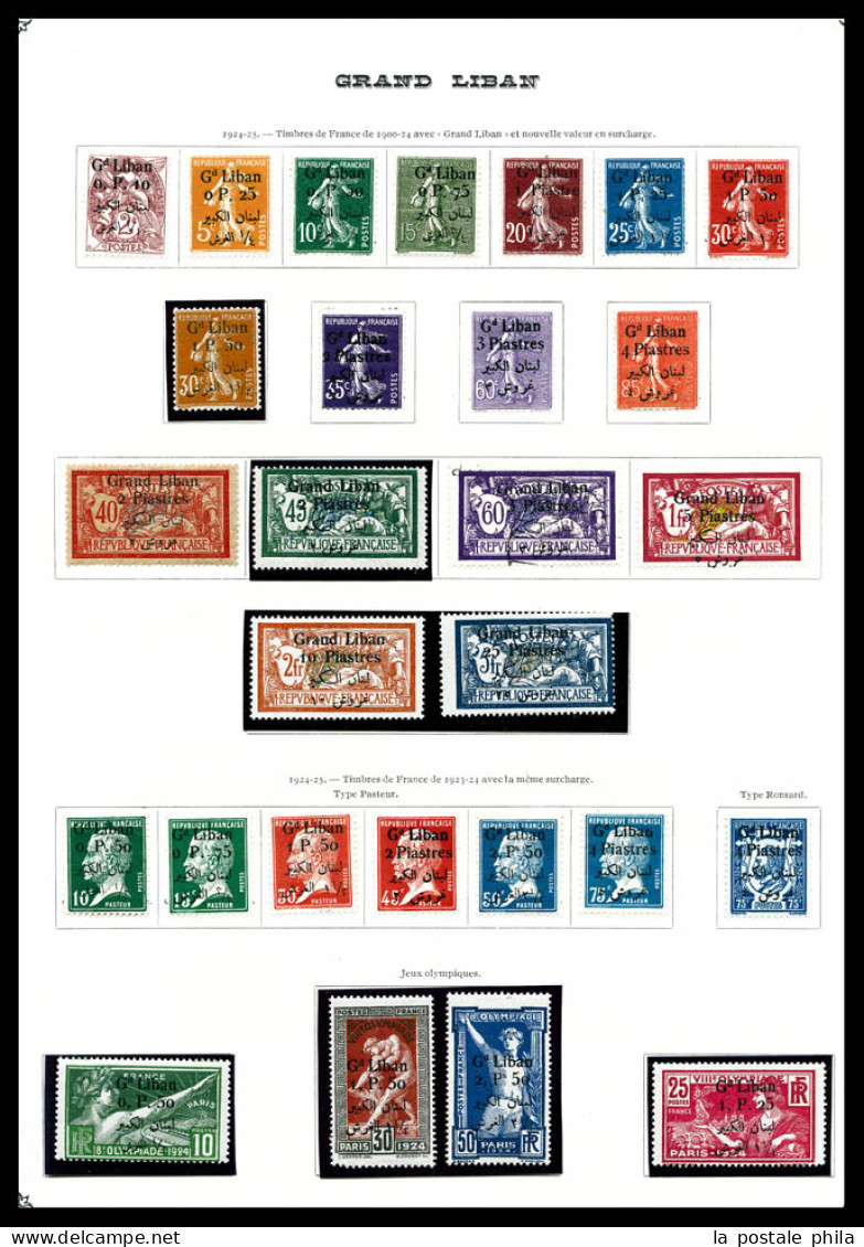 * 1924-1945: POSTE/PA/TAXE, Collection Quasi Complète Présentée Sur Pages Yvert. TTB  Qualité: *  Cote: 3264 Euros - Neufs