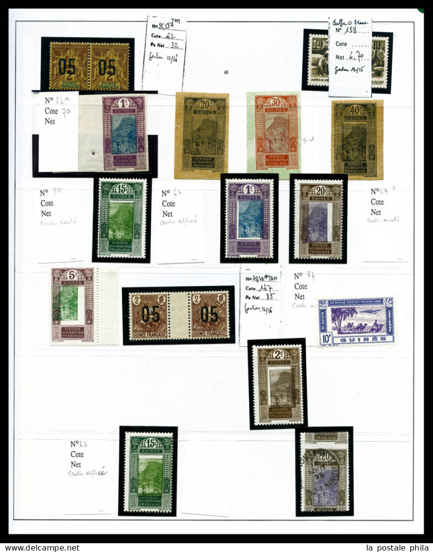 ** Lot De 15 Variétés Dont Centres Déplacés, Piquages à Cheval, Non Dentelés, Essais.... TTB  Qualité: **  Cote: 903 Eur - Unused Stamps