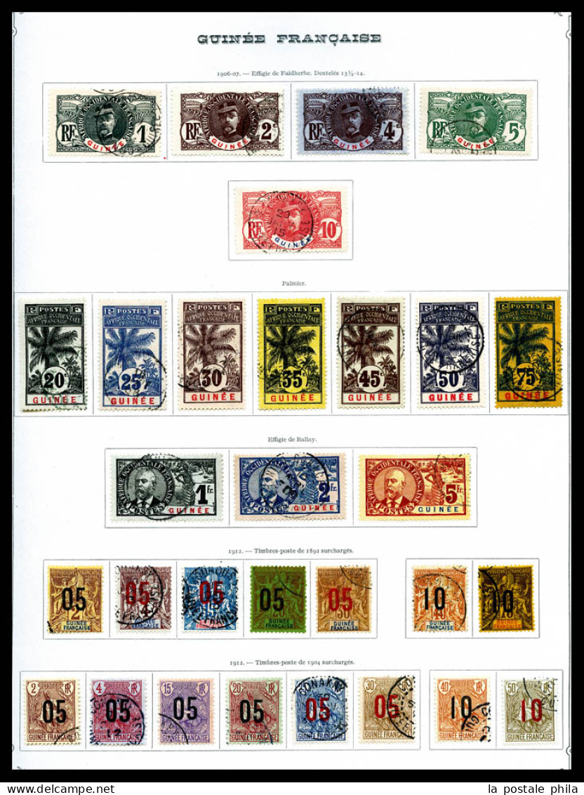 O N°1/186, POSTE/PA, Collection Complète Présentée Sur Pages Yvert, Tous TB  Qualité: Oblitéré  Cote: 1568 Euros - Used Stamps